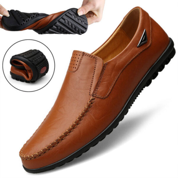Mocassim Masculino em Couro Genuino - Maximilian Premium - Imagem 2