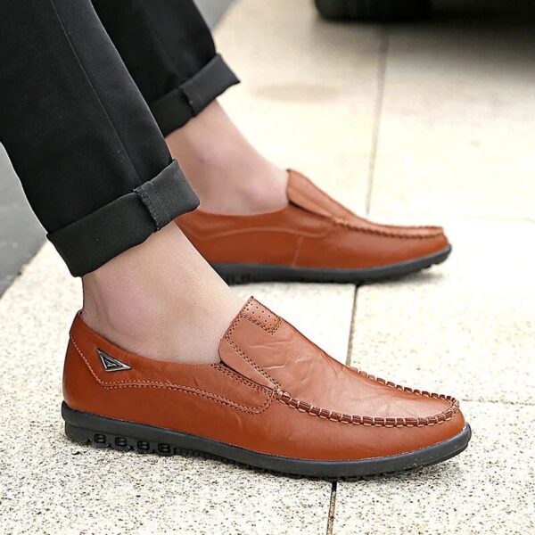 Mocassim Masculino em Couro Genuino - Social Premium - Imagem 27