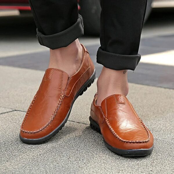 Mocassim Masculino em Couro Genuino - Social Premium - Imagem 8
