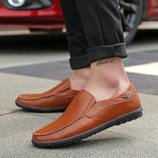 Mocassim Masculino em Couro Genuino - Social Premium - Imagem 11