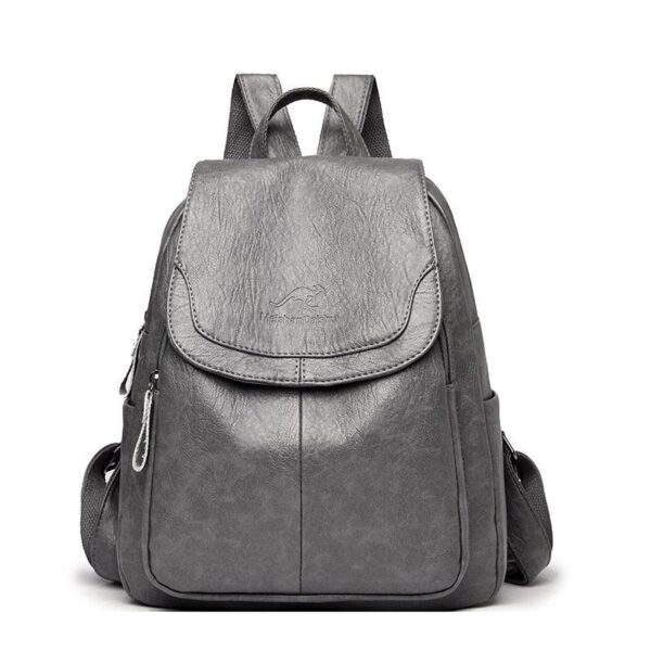 Mochila em Couro Vintage Genuino - Aussie - Imagem 6