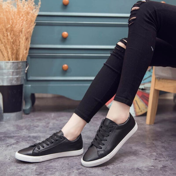 Tênis Feminino em Couro Genuino - Victoria Premium - Imagem 5